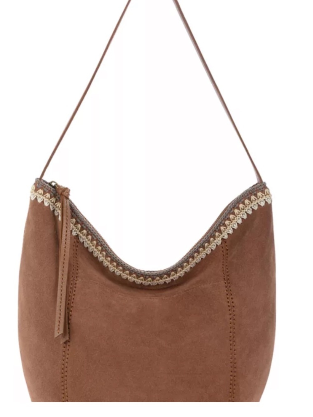 The Sak Sequoia Suede Hobo Bag, NWT